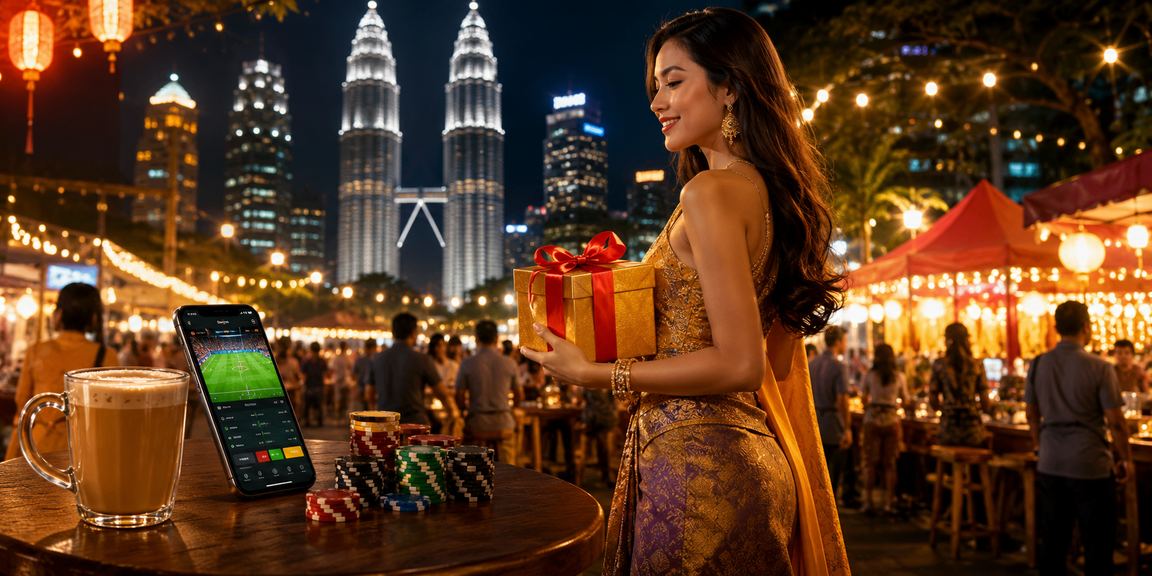 Malaysian user registering an ek343 account on a mobile phone in Kuala Lumpur